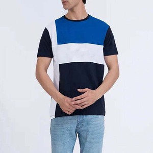OEM de alta calidad de verano de manga corta de algodón impreso de bambú de tela transpirable de gran tamaño Casual hombres camisetas personalizar Logo ODM - Product Image 1