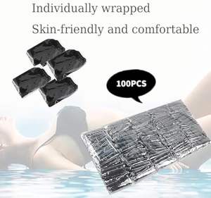 10ชิ้นชุดชั้นในแบบใช้แล้วทิ้งบราแบบไม่ทอสำหรับสปาความงามร้านเสริมสวยชุดชั้นในสตรีแบบเกาะอก - Product Image 4