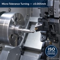 Özel OEM - Tolerans Hassasiyetli Torna Kesim Tel EDM Paslanmaz Çelik Parçalar +/-0.005mm CMM Onaylı ISO 9001 Sertifikalı Fabrika