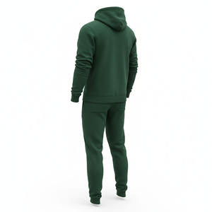 Ensemble de vêtements de sport unisexe à coupe classique, couleur personnalisée, pour hommes, sweat-shirt et pantalon de survêtement élégants, lavage à l'acide, sublimation, écologiques, séchage rapide - Product Image 2