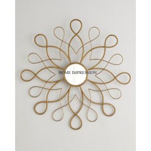 Miroir mural de luxe au design standard Trendy New Collection 2025 Miroir mural d'intérieur avec miroir de qualité supérieure - Product Image 4