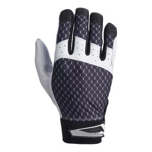 Gants de frappe de baseball professionnels unisexes Design sublimé en gros et gants numériques en cuir de chèvre - Product Image 3