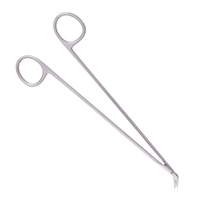 Debakey ángulo 60 tijeras 10 mm hoja 180 mm 7 pulgadas Super Sharp Manual Vascular acero Metal tijera base instrumentos quirúrgicos - Product Image 4