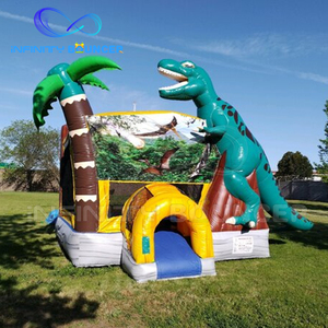 Dinosaurio diseño inflable Casa <span class=keywords><strong>de</strong></span> rebote fiesta <span class=keywords><strong>alquiler</strong></span> niños Juego <span class=keywords><strong>de</strong></span> saltar juguetes comerciales para la venta castillos hinchables - Product Image 1