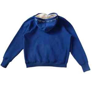 New <b>Trendy</b> Double Hooded Hoodie Embroidery Patches <b>Hoodies</b> Drop Shoulder Hoodie Men - Product Image 2