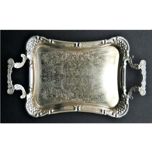 Plateau de service en aluminium de qualité supérieure pour restauration rapide Vaisselle pour restaurant d'hôtel à domicile en Inde - Product Image 4