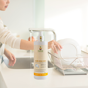 Liquide vaisselle parfumé ananas certifié ISO HACCP détergent naturel de haute qualité pour usage domestique dans la cuisine - Product Image 4