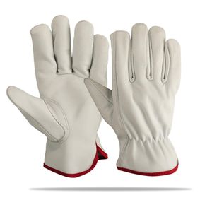 Assembly Goat Leather Gardening Gloves Best Quality Mechanics <b>Builders</b> Gloves Drivers Work Gloves - Product Image 3