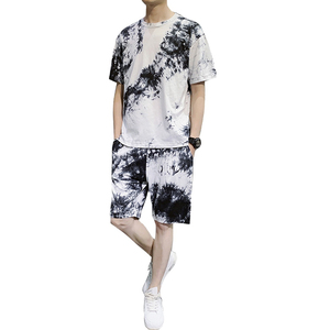 2025 nouveauté OEM personnalisé hommes été salle de sport ensemble respirant Sublimation t-shirt et short séchage rapide vêtements de sport ensemble de sport - Product Image 1