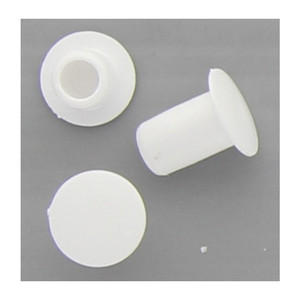 Copriforo in Plastica Mm. 6 Bianco - Product Image 1