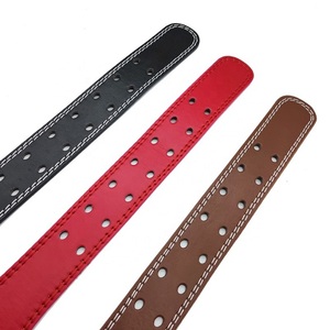 Gimnasio Levantamiento de pesas Culturismo Soporte trasero Palanca Cuero Gimnasio Cinturón Hebilla Cinturones de cuero genuino de Pakistán - Product Image 2