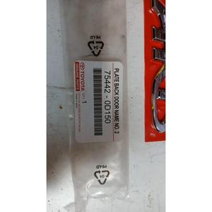 DECALCOMANIA TOYOTA Serie Yaris (14>16) 75442-0D150 Benzina - Product Image 6