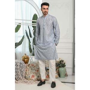 Chemise boutonnée en oxford 100% coton de poids moyen pour homme Skipper Periwinkle - Product Image 2