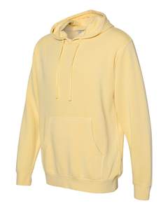 Sweat à capuche teint en pigment épais pour hommes brodé Bella toile sweats hiver vêtement teint à capuche en gros - Product Image 3