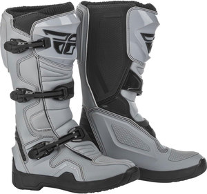 Nouveauté, vente en gros, chaussures de sport de course à moto personnalisées, respirantes, coupe-vent, de haute qualité, longues, élégantes, noires et grises - Product Image 6