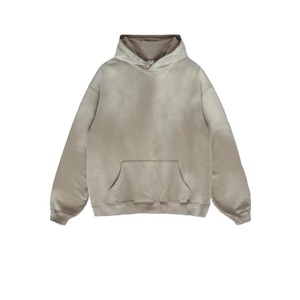 Sudaderas con capucha para hombre Lavado ácido Color sólido liso en blanco Tallas grandes Peso pesado 2024 Sudadera con capucha para hombre Lavado ácido Sudadera con capucha básica - Product Image 4