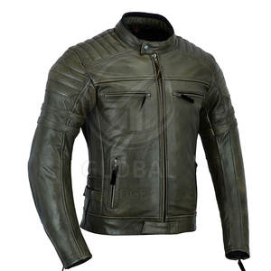 Chaqueta de cuero de alta calidad para carreras de automóviles, transpirable, manga completa, personalizable, diseño OEM para uso en invierno, GLOBAL EDGE - Product Image 2