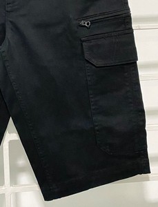 BD Men's Quality 100% Cotton Dobby Cargo <b>Shorts</b> Fashionable Regular Fitting with <b>Zipper</b> Fly Plain Dyed for Summer - Product Image 4