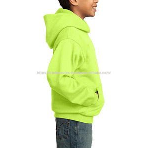 Vente en gros 2024 adultes pull à capuche fermeture éclair automne hiver solide motif polaire polyester/coton matériel logo personnalisable - Product Image 3