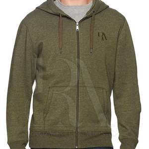 Nuevo diseño más vendido mejores hombres Casual cremallera sudaderas con capucha bajo MOQ hombres cremallera sudaderas con capucha hechas en Pakistán - Product Image 2