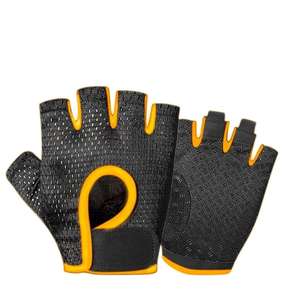 2025 mejor calidad entrenamiento gimnasio nuevo diseño hombres mujeres deportes al aire libre montar ciclismo medio dedo guantes entrenamiento Fitness guantes - Product Image 1