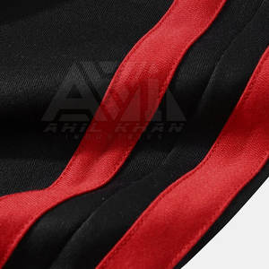 Pantalons cargo pour hommes, en coton molletonné, avec poche latérale, pantalons de jogging, logo personnalisé, OEM ODM - Product Image 4