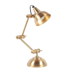 โคมไฟตกแต่งโต๊ะทำด้วยมือโลหะสีทองโคมไฟข้างเตียงที่มีสไตล์สำหรับห้องนอนห้องนั่งเล่นสำนักงาน - Product Image 1