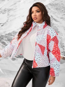 Women's Lightweight Waterproof Puffer <b>Jacket</b> for Winter Long Sleeve with Full Zipper Breathable and Woven Winter Warm Coat - Product Image 3