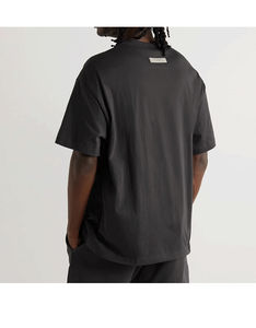 Conjunto de chándal de verano para hombre-Camiseta y pantalones cortos estampados de poliéster/algodón de punto - Product Image 5