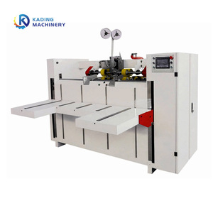 Điện điều khiển bán tự động mảnh duy nhất sóng hộp carton máy tính ràng buộc <span class=keywords><strong>stitcher</strong></span> cho hộp carton hình thành - Product Image 6