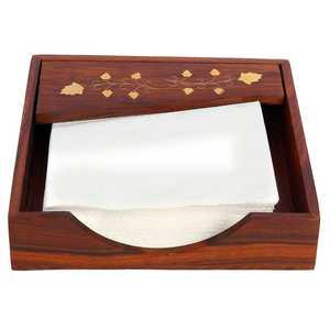 PORTE-SERVIETTE EN ACIER Porte-serviettes en métal écologique pour décoration de table à la maison et au restaurant - Product Image 2