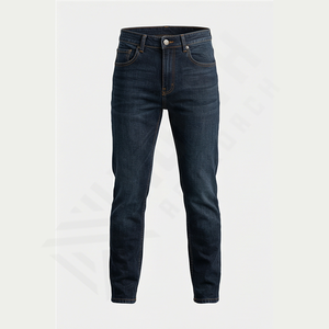 Bulk Quantity New Stylish Fashionable Men <b>Denim</b> <b>Jeans</b> Premium Quality Solid <b>Soft</b> Fabric Washed Autumn Spring Wholesale OEM - Product Image 1