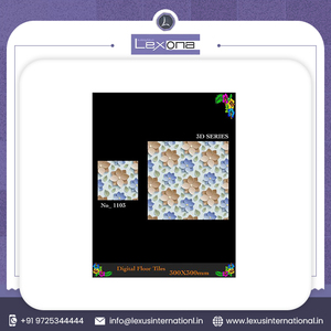 กระเบื้องปูพื้นพอร์ซเลนเคลือบเงาขนาด300x300มม. ดูเป็นหินอ่อนเต็มตัวผนังภายในสีขาวมันวาวสีเทาอ่อน - Product Image 6