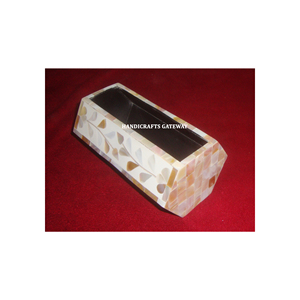 Porte-mouchoirs décoratif en nacre de haute qualité le plus beau et attrayant pour les hôtels et les bureaux d'entreprise - Product Image 1