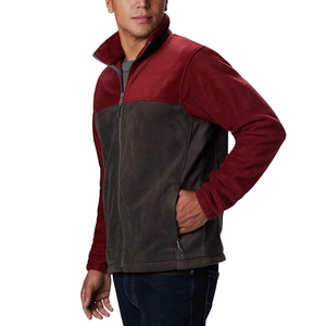 En un color sólido de buena calidad El mejor proveedor Hecho a mano Chaquetas de lana polar de tela suave al tacto para hombres - Product Image 3