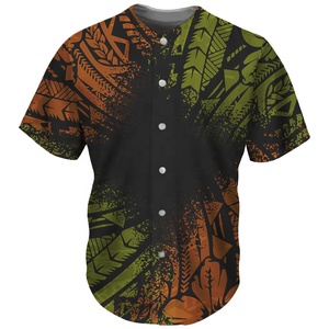 2025 personnalisé Sublimation Baseball Jersey léger respirant Polyester coton mélange athlétique Fit équipe uniforme pour hommes - Product Image 1