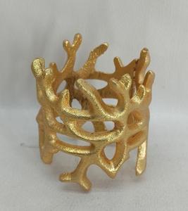 Porte-ronds de serviette en métal de vente chaude avec organisateur de Table à manger de conception de serpent pour le décor de dîner de mariage de Noël - Product Image 3