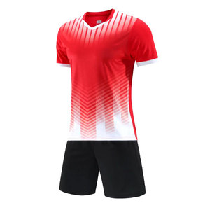 Conjuntos de Camisetas de Fútbol Personalizadas de Alta Tecnología Unisex, Impresión por Sublimación, Logotipo del Equipo, 100% Poliéster, Camisetas de Fútbol para Adultos para Todas las Temporadas - Product Image 1