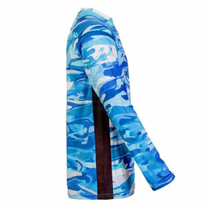 Haute qualité UPF 50 respirant séchage rapide chemise de pêche à manches longues pour hommes-Durable nouvelle mode - Product Image 3