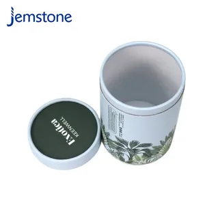 Hot Bán Thân Thiện Với Môi Chống Ẩm Cookie Nhai Kẹo Cao Su Xi Lanh Hộp Mỹ Phẩm Kraft Tông Cà Phê Trà Xi Lanh Ống Bao Bì - Product Image 4