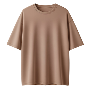 Camiseta Hip Pop Personalizada para Hombre, 100% Algodón, Talla Grande, Color Sólido, 220 Gramos, Tejido de Punto, Ecológica, Secado Rápido, Impresión Digital - Product Image 3