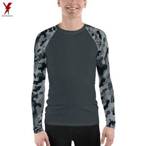 Hommes MMA Rash Guard Jiu Jitsu Bjj T-Shirt Compression Shirt Quick Dry Gym Running Training BJJ Rash Guard en vente - Product Image 3