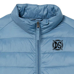 Vente directe usine – Doudoune homme avec service OEM, imperméable, coupe-vent, manches longues, col montant, en toile pour l'hiver - Product Image 6