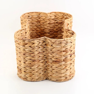 Panier de rangement pour animaux de compagnie en forme d'os Panier à jouets en jacinthe en forme d'os Panier de rangement naturel du Vietnam - Product Image 6
