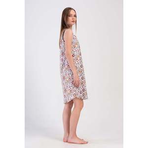 KADIN P.SUPREM GENIS ASKILI ETEGI OVAL TUNIK - สีขาว - สีขาว - Product Image 3
