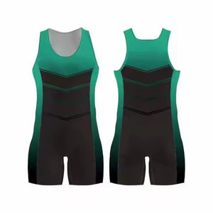 Uniformes d'aviron personnalisés en gros d'usine sans manches Sublimation vêtements d'aviron combinaison de peau à séchage rapide unisuits d'aviron - Product Image 3