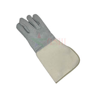 ถุงมือหนังวัวคุณภาพพรีเมียมสำหรับงานเชื่อม ป้องกันการลื่น ใช้งานกลางแจ้ง แบบสวม ปรับแต่งสีและโลโก้ได้ - Product Image 6