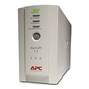 Para Schneider Electric APC Back-UPS 500VA/300W Torre, Dispositivos de Protección Contra Sobretensiones de 230V, 4 Salidas IEC C13, Batería Reemplazable por el Usuario - Product Image 1