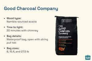 Charbon de bois noir de haute qualité en forme de morceaux, longue durée de combustion, 5 kg, 8400 calories, pour barbecue extérieur et couvercle de grill - Product Image 3