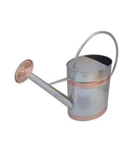 Arrosoir en acier galvanisé design élégant pour les amateurs de balcon et de jardin peut durable fait à la main avec finition unique - Product Image 4